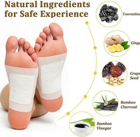 Kinoki Foot Pads – 10 Premium Natural Patches $